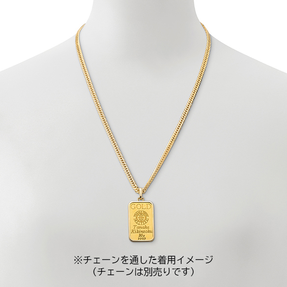 純金20gコインバー ペンダントトップ