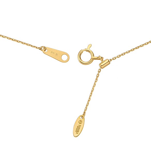 K18イエローゴールド ダイヤモンド ペンダント