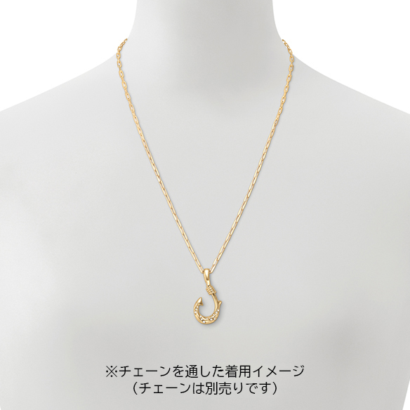 K18イエローゴールド ダイヤモンド ペンダントトップ（リバーシブル