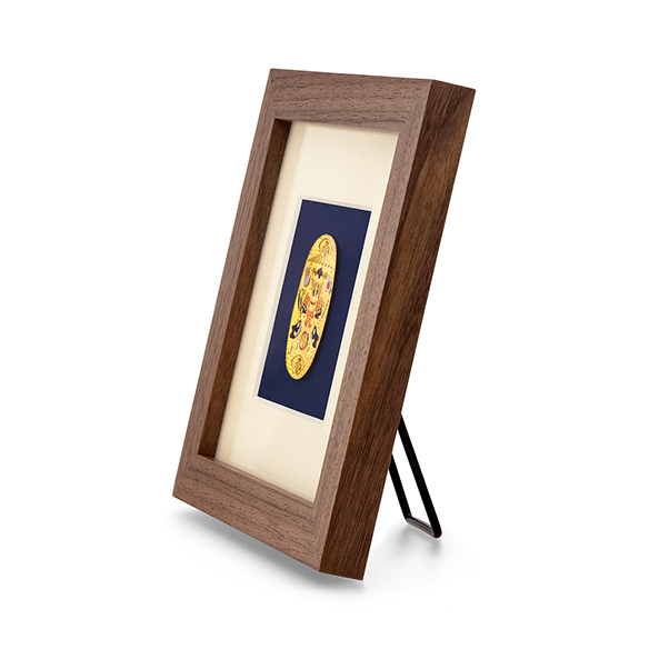 純金彩色小判額 「端午の節句」