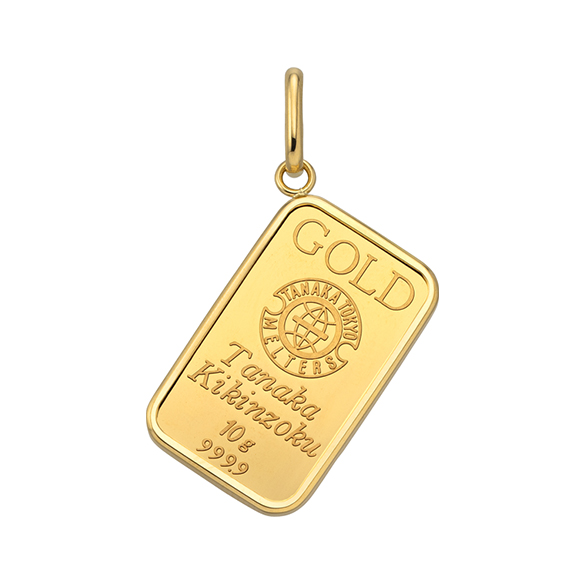 純金10gコインバー ペンダントトップ | 高品質 金・プラチナ
