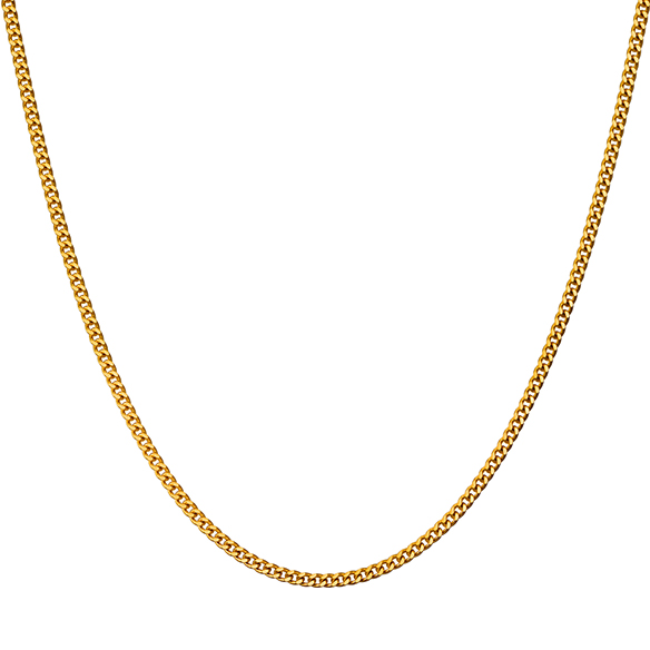 純金 キヘイネックレス （2面カット） 26g/50cm
