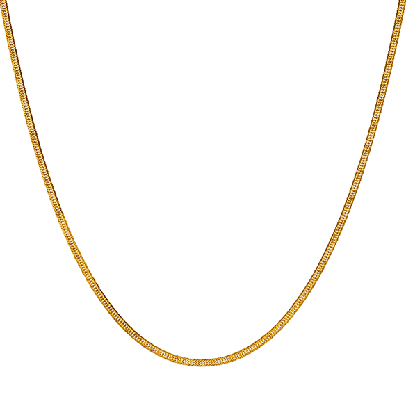 純金 キヘイネックレス （12面カットトリプル） 6.5g/40cm