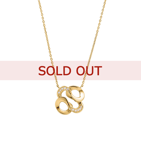 【SOLD OUT】■K18イエローゴールド ダイヤモンド ペンダント
