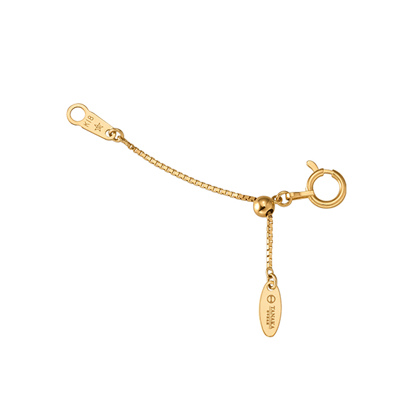 K18イエローゴールド アジャスターチェーン(5cm)