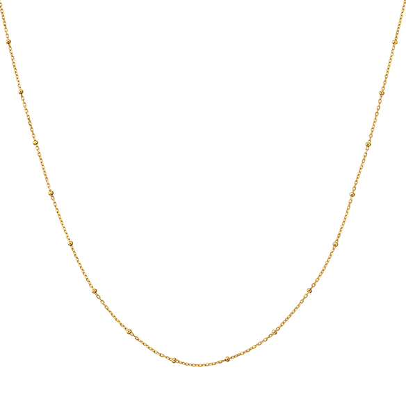 K18イエローゴールド ネックレス 45cm