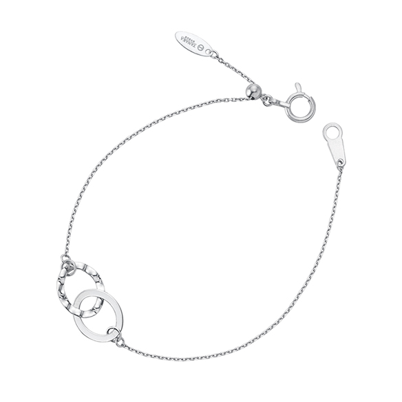 ◇純プラチナ ブレスレット 17cm