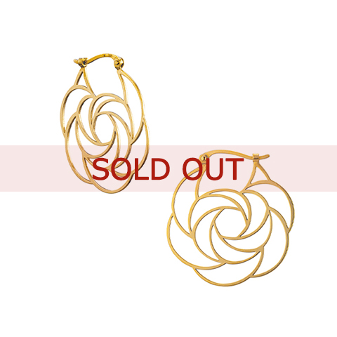 【SOLD OUT】■K18イエローゴールド ピアス