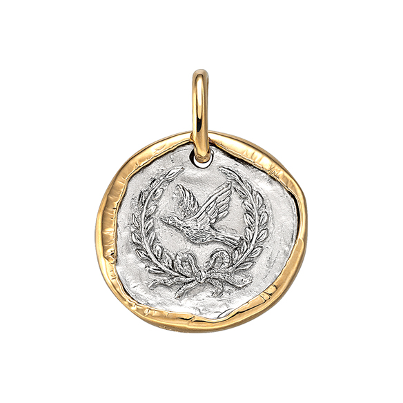 プラチナ/K18イエローゴールド ペンダントトップ