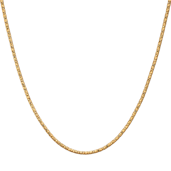 K18イエローゴールド ネックレス 42cm