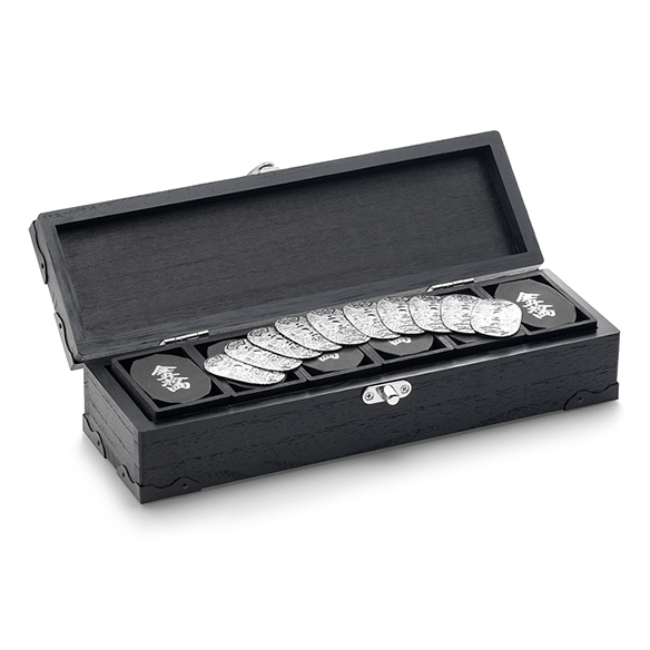 純プラチナ小判 「2026」 千両箱 （20g×30枚）