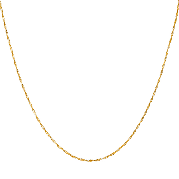 K18イエローゴールド ネックレス 45cm