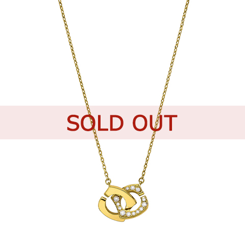 【SOLD OUT】■〔ジーティー フィロソフィー〕K18イエローゴールド ダイヤモンド ペンダント