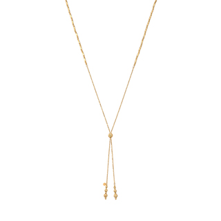 K18イエローゴールド ロングネックレス 70cm