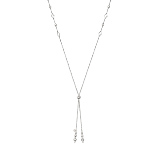 プラチナ ロングネックレス 70cm