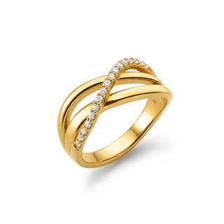 純金 ダイヤモンド リング