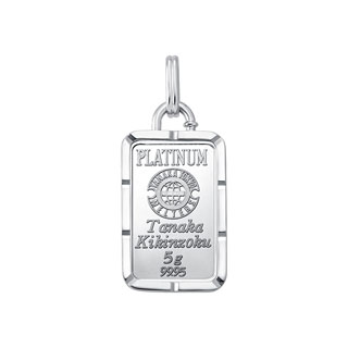 純プラチナ5gコインバー ペンダントトップ