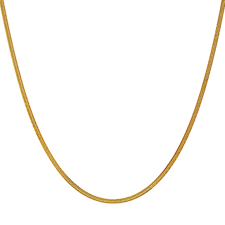 純金 キヘイネックレス （12面カットトリプル） 8g/50cm