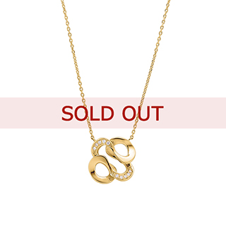 【SOLD OUT】■K18イエローゴールド ダイヤモンド ペンダント