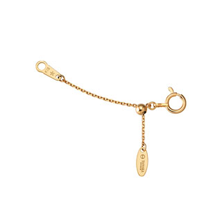 K18イエローゴールド  アジャスターチェーン(5cm)