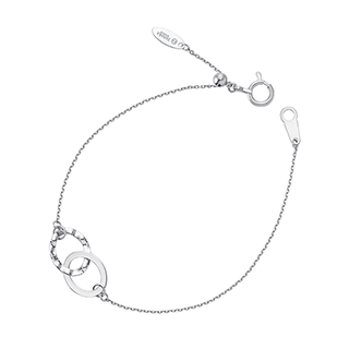 ◇純プラチナ ブレスレット 17cm