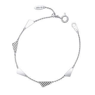 ◇純プラチナ ブレスレット 17cm