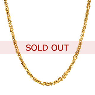 【SOLD OUT】■《1点限り》純金 ネックレス 45cm