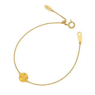 純金 ブレスレット 18cm