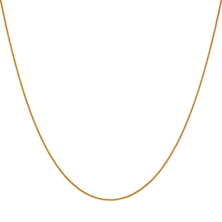 純金 キヘイネックレス （2面カット） 2.2g/45cm