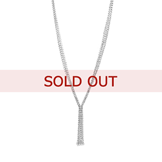 【SOLD OUT】■〔ファセット ミラクル〕純プラチナ ネックレス 60cm
