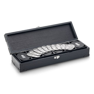 純プラチナ小判 「2026」 千両箱 （50g×50枚） | 高品質 金・プラチナ