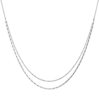 ◇純プラチナ ネックレス 42cm