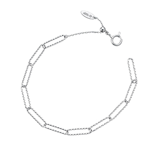 ◇純プラチナ ブレスレット 17cm