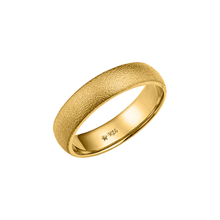 純金 平甲丸リング（幅約5mm） | 高品質 金・プラチナ