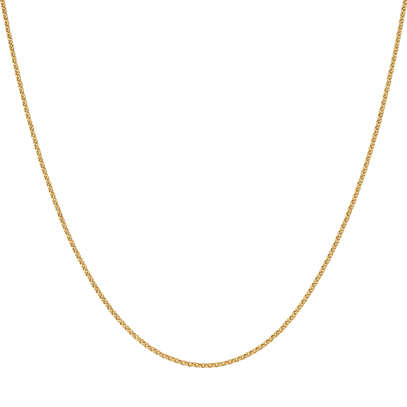 K18イエローゴールド ネックレス 50cm