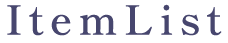 ItemList