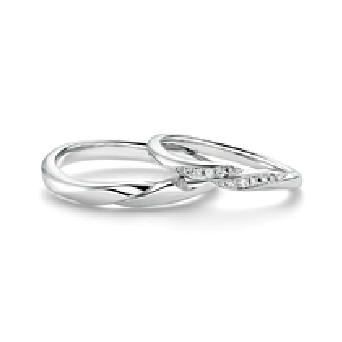 「華やかなものが憧れ」 結婚指輪（マリッジリング）