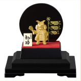 純金置物 「初陣」