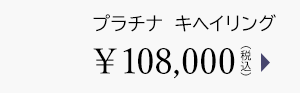 プラチナ キヘイリング ￥108,000（税込）