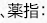 、薬指：